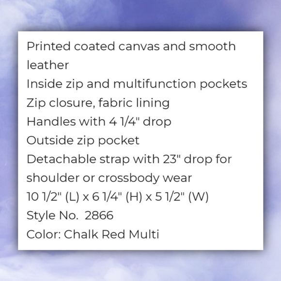 COACH ROWAN SATCHEL - Picture 4 of 4